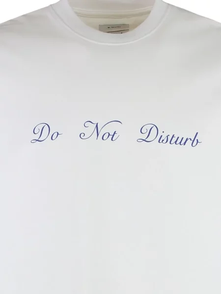 Tricou Mr. Saturday cu imagine cu decolteu rotund alb