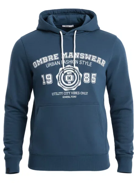 Ombre Mikina námořnická modř