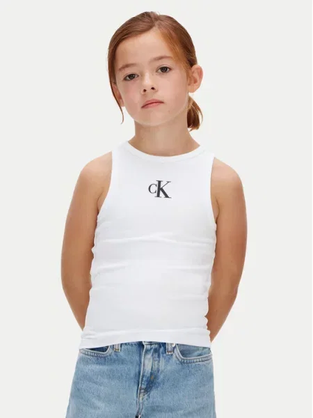 Calvin Klein Jeans Felső fehér