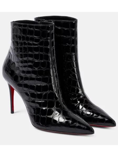 Cizme scurte Christian Louboutin negru