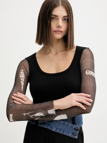 T-shirt Desigual Lisboa T-Shirt Black XS czarna