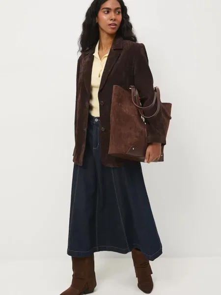 Medicine spódnica jeansowa granatowa