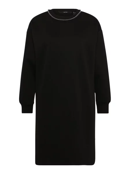 Vero Moda Petite Rochie VMDAISY negru / perlat alb