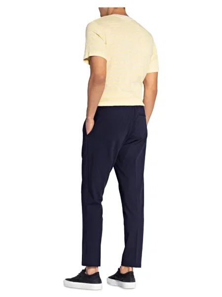 Samsøe Samsøe Spodnie Smithy W Stylu Dresowym Slim Fit blau niebieskie