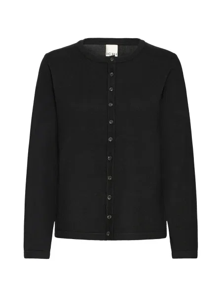 ICHI Geacă tricotată IHLULS' negru