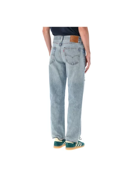 Jeansy straight leg Levi's niebieskie