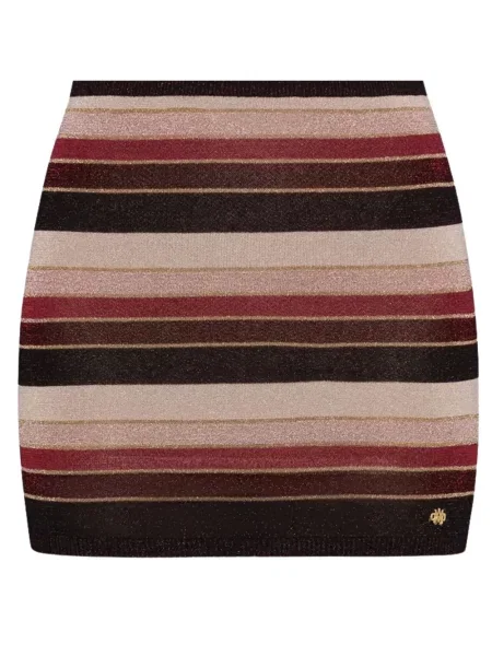 Fustă Amiri cu dungi roșu