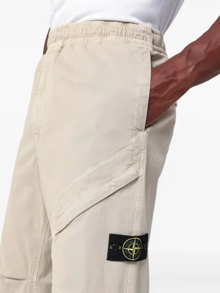Pantaloni Stone Island cu strasuri