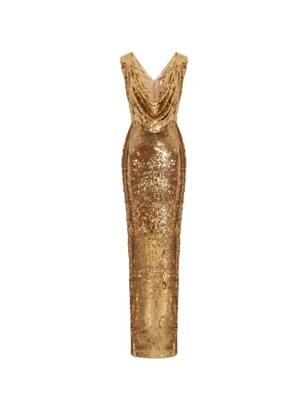 Rochie maxi V:pm Atelier cu paiete
