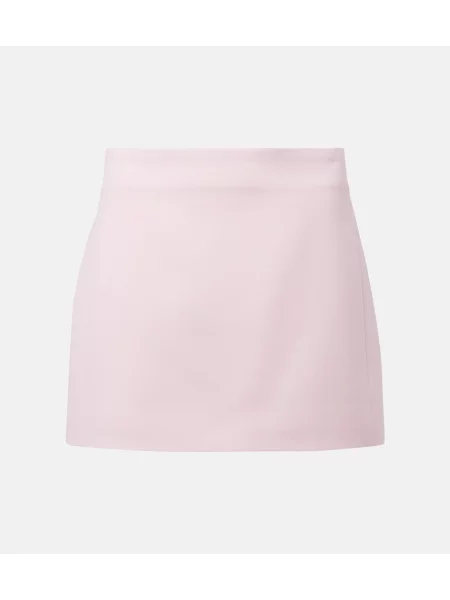 Fustă Wardrobe.nyc de lână roz