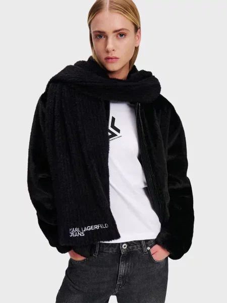 Шарф Karl Lagerfeld Jeans черный