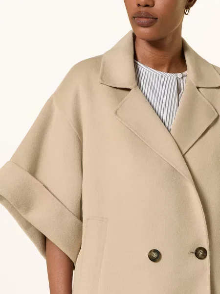 Weekend Max Mara Bunda Neo S Rukávy krémová