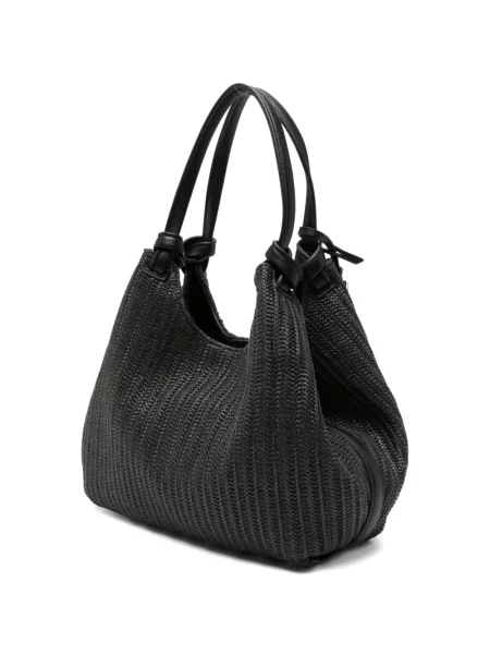 Шопинг чанта Dkny с автограф черно