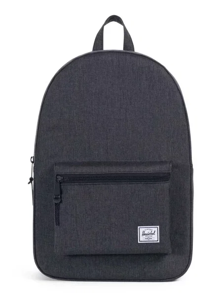 Раница Herschel Settlement Black Crosshat голям с изчистен дизайн черно