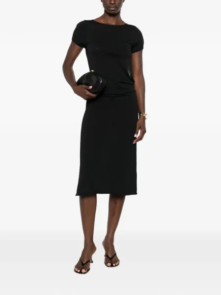 Rochie midi Frankies Bikinis negru