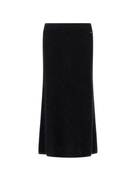 Fusta maxi Herno tricotate negru