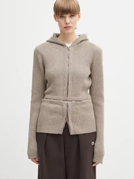 Volnena jopica Heliot Emil rjava