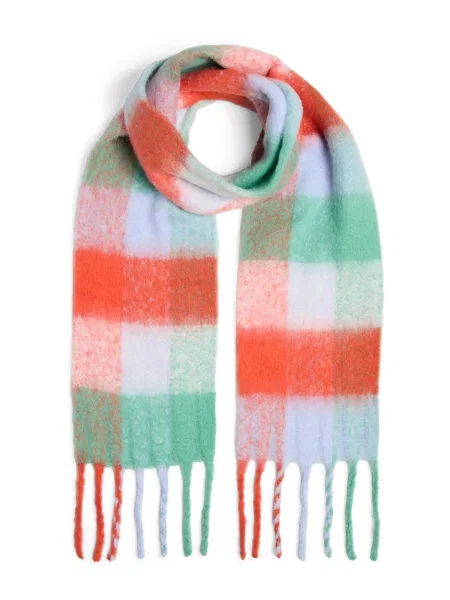 PIECES Fular PCBEA deschis / verde deschis / portocaliu închis / portocaliu amestecat albastru