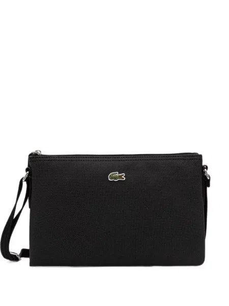 Body Lacoste cu autograf negru