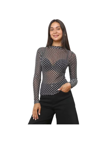 Top La Modeuse crna
