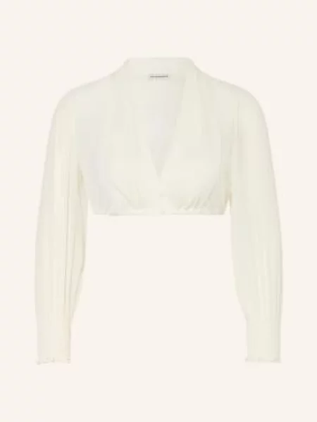 Heimatglück Tracht Bluzka Dirndl Z Rękawami weiss