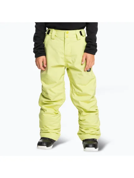 Pantaloni de snowboard pentru copii Quiksilver Estate celery green verde