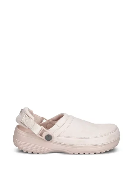 Saboți Crocs slingback clasici cu bretele roz