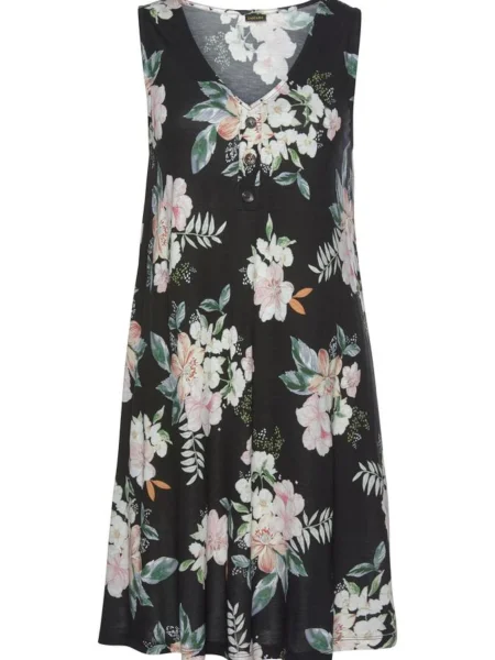 LASCANA Rochie de vară mai multe culori negru