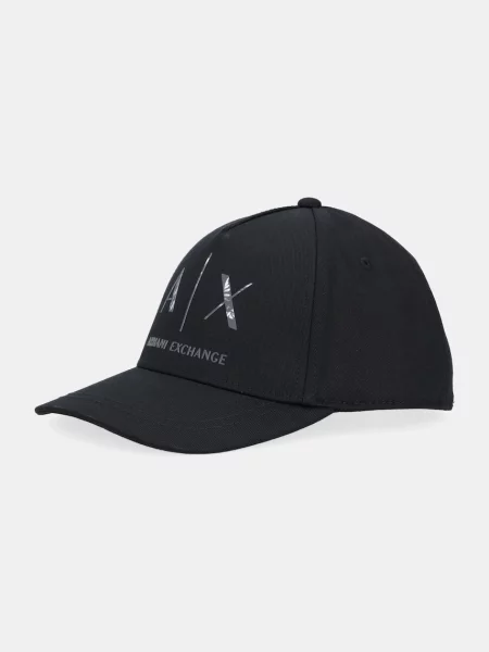 Baseballová čepice Armani Exchange černá