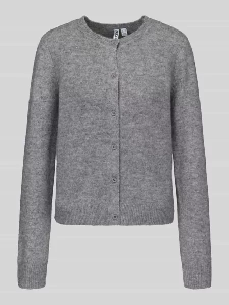 Kurtka z dzianiny o kroju regular fit z dodatkiem wełny model ‘MALOU’ Pieces