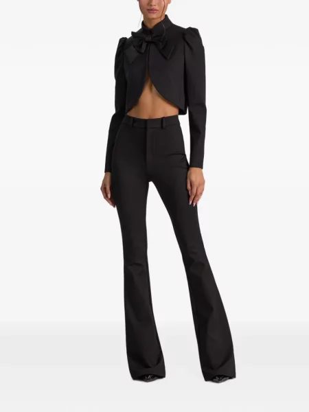 Decupat geacă Alice + Olivia cu funde negru
