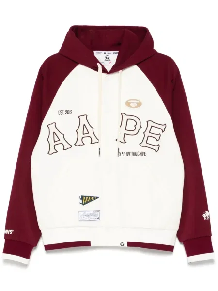 Geacă Aape By A Bathing Ape cu petice alb