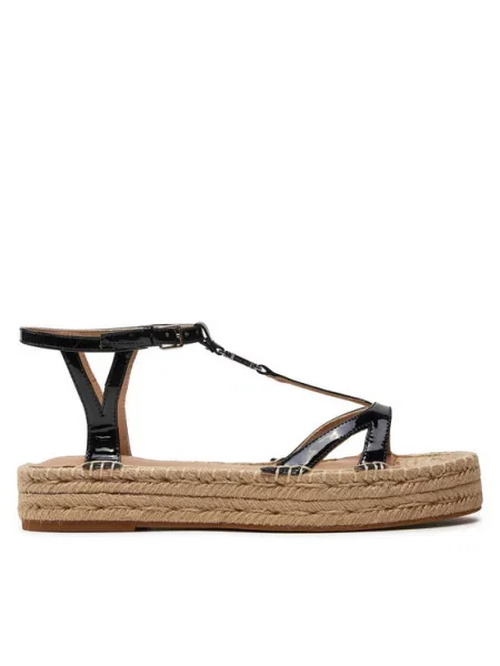 Espadryle LAUREN RALPH LAUREN czarne