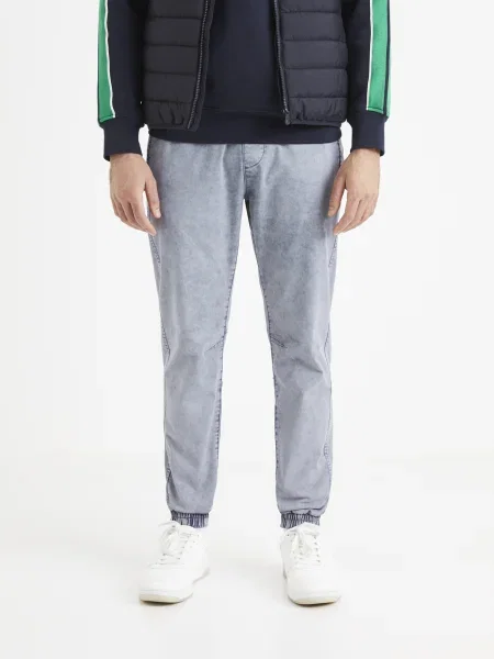 Pantaloni Celio casual gri