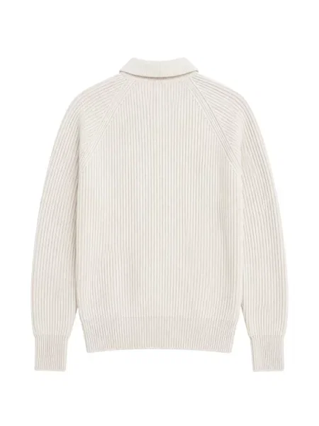 Lung tricou polo Brunello Cucinelli tricotate