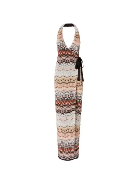 Rochie Missoni cu gât halter de costum