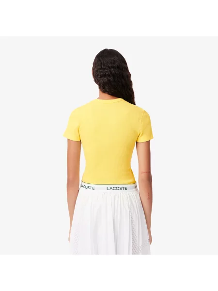 Футболка Lacoste желтая