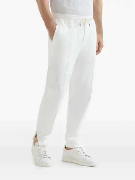 Pantaloni Brunello Cucinelli alb
