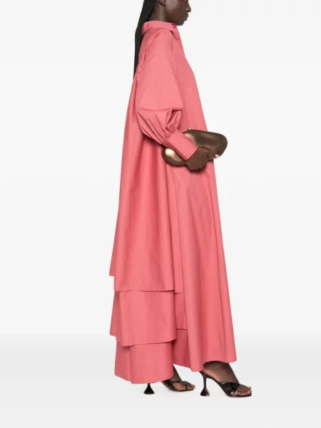 Rochie tip cămașă Abadia roz