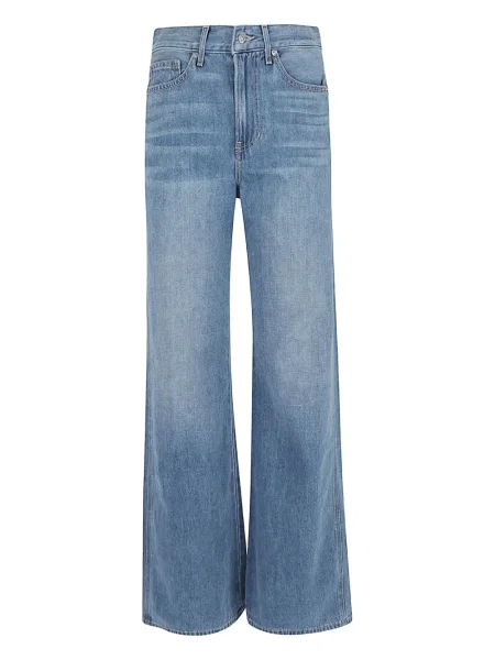 Blugi evazați Veronica Beard albastru