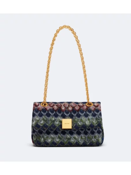 Geantă Missoni din dantelă