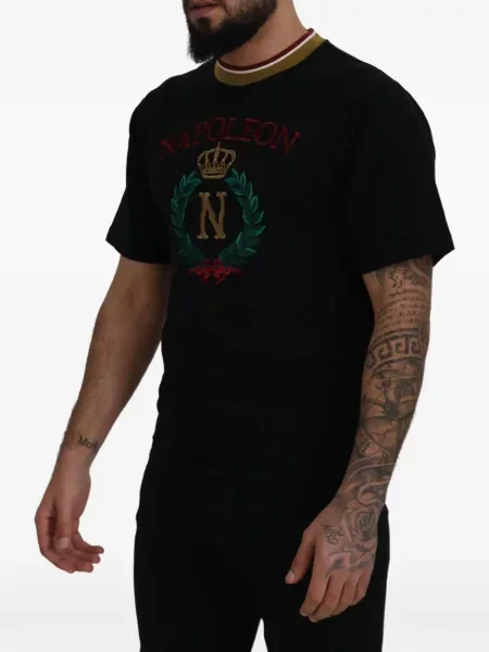 Μπλούζα Dolce & Gabbana με κέντημα μαύρο
