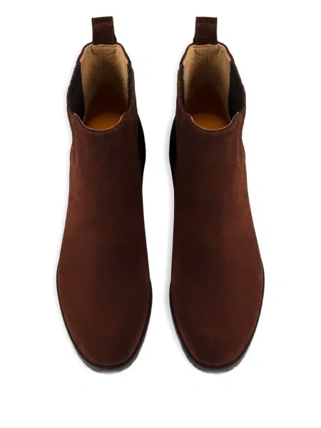 Botine Doucal's din piele de căprioară maro