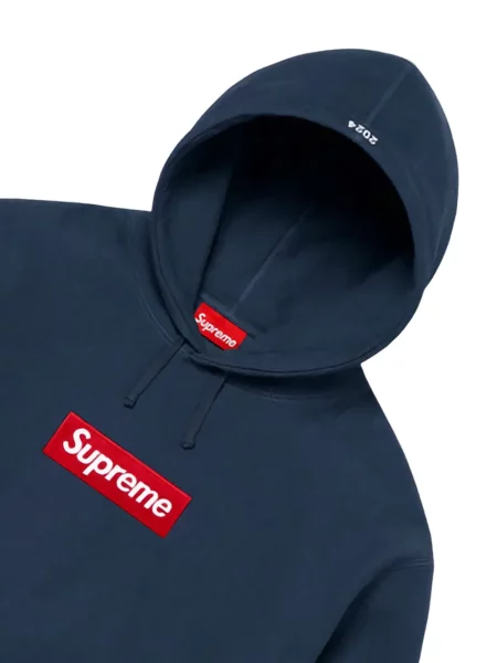 Hanorac cu glugă Supreme albastru