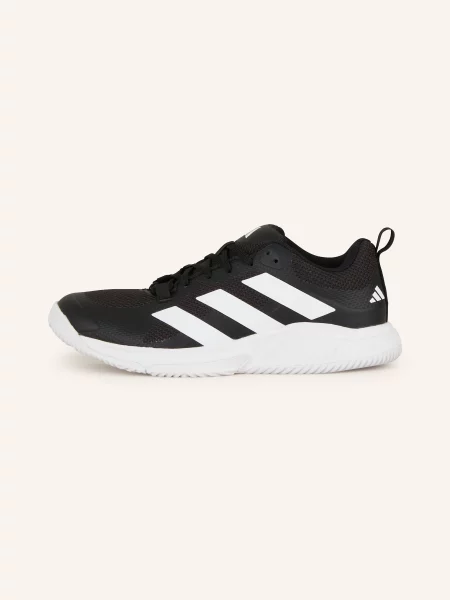 Adidas Buty Halowe Court Team Indoor schwarz białe