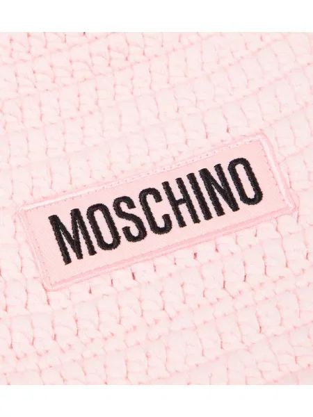 Шапка Moschino розово