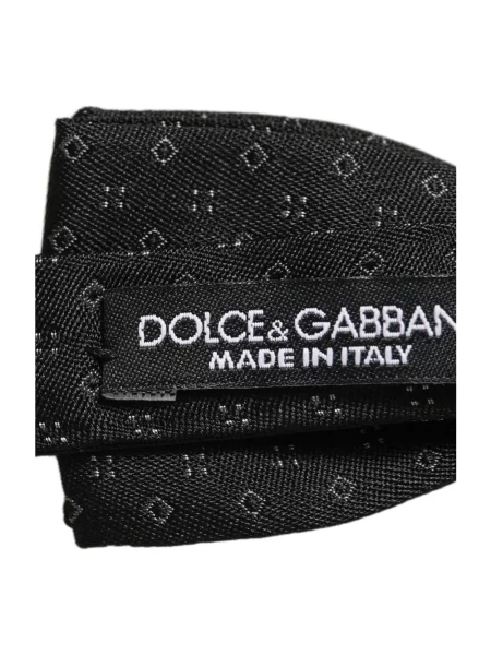 Krawat Dolce And Gabbana czarny