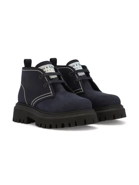 Buty do kostki dziecięce Dolce And Gabbana czarne