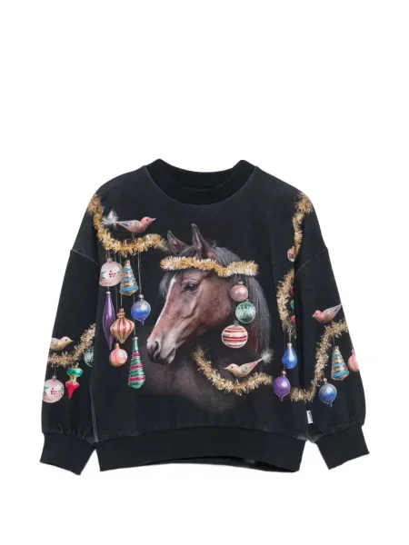 Sweter dziecięcy Molo czarny