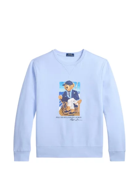 Șosete Polo Ralph Lauren cu broderie în carouri de flanelă verde